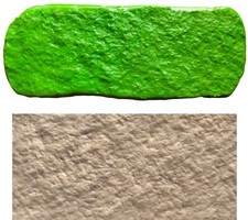 STAMPO intonaco stampato FINTA