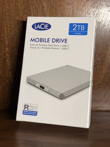 Lacie mobile drive 2tb usb - drive, usb-c