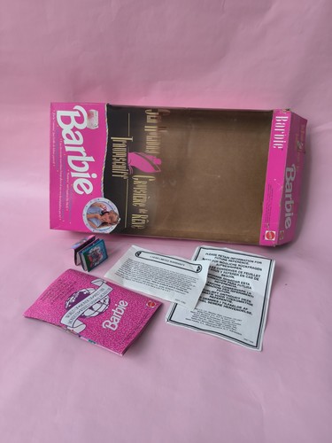 Barbie scatola istruzioni e - barbie, scatola,