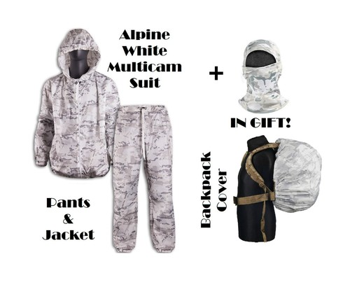 Tuta mimetica multicam bianca - mimetica,