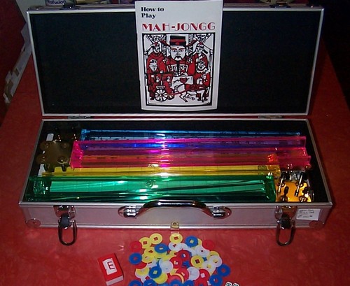 Set mahjong americano acrilico - mahjong,
