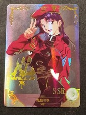 MISATO KATSURAGI - EVANGELION -GODDESS STORY - SSR -HOLO CARD - WAIFU -NS-02-002