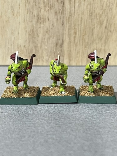 Warhammer fantasy lizardmen - fantasy, x3