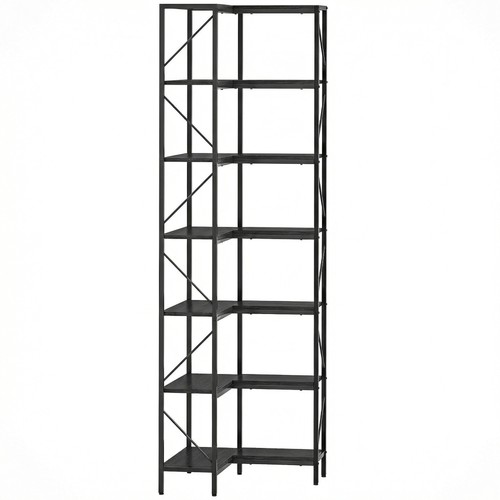 Libreria angolo 60x60x198 - ad,