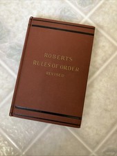 ROBERT'S RULES OF ORDER