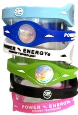 Power Energy© Balance Bands Braccialetto in Silicone Sport Ologramma Braccialetto Braccialetto