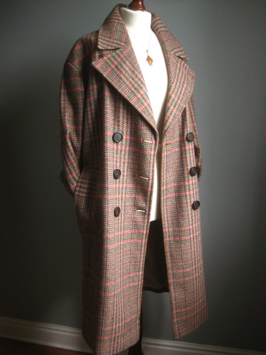 Cappotto lungo lana tweed - cappotto,