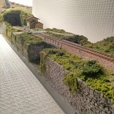 diorama ferroviario scala h0