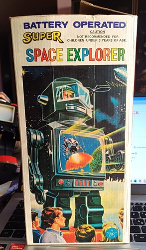 Super space explorer robot - space,
