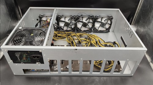 Mining rig argento incl - in,
