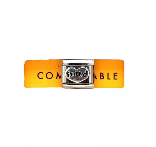 Charm cuore amico - charm,