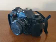 Macchina Fotografica Analogica Reflex Yashica 108 MultiProgram + Lente 50mm f1.9