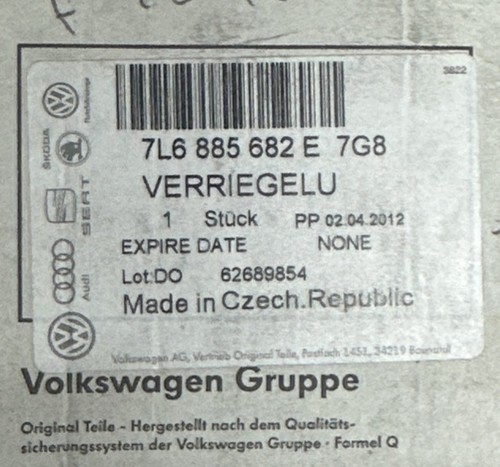 7l6885682e7g8 touareg - 7l6885682e7g8, vw