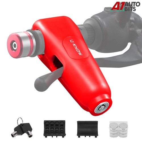 Manubrio moto rosso sicurezza - rosso,