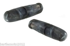 COPPIA MANOPOLE GRIGIO TOPO BICI GRAZIELLA - OLANDA - PARMA - EPOCA