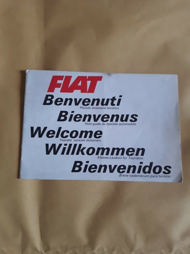 Fiat piccolo dizionario - fiat,