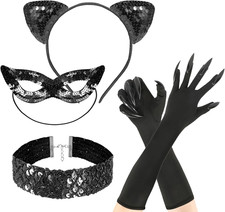 Costume Gatto Donna Orecchie