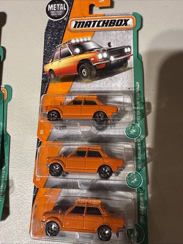 Matchbox datsun 510 rally - matchbox,