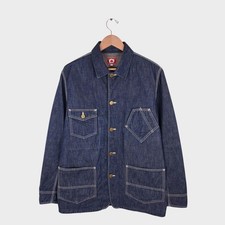 MOMOTARO Giacca Uomo Made in Japan Denim Chore - Taglia 42