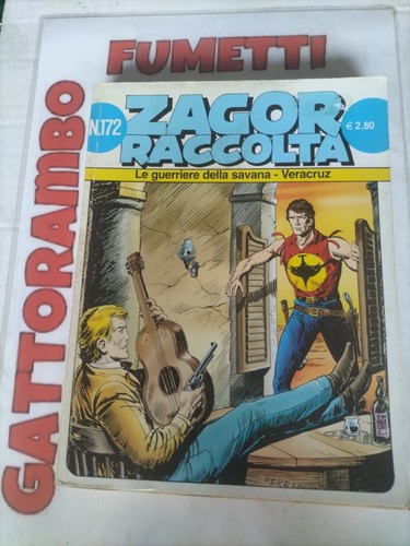 Raccolta zagor 172 bonelli - zagor, n.172