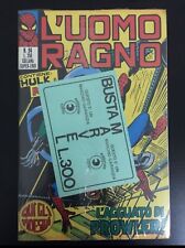 BUSTA MARVEL LIRE 300. BLISTERATO CORNO UOMO RAGNO n° 94 (ADESIVI)+ CAP  n° 11