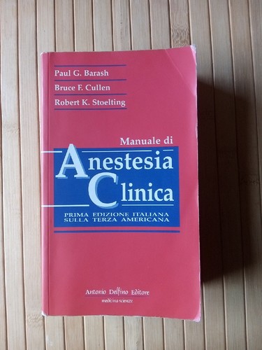 Manuale anestesia clinica - di,