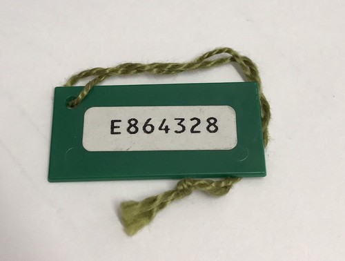 Rolex green tag - green, hangtag