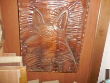 Quadretto in legno con Cane