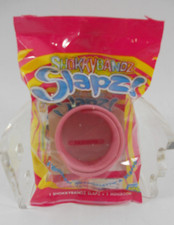  BRACCIALETTO ROSA   SHOKKY BANDZ SLAPZ  "  FASHION " REGALINI FESTE COMPLEANNO