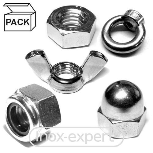 Dadi metrici acciaio inox - metrici,