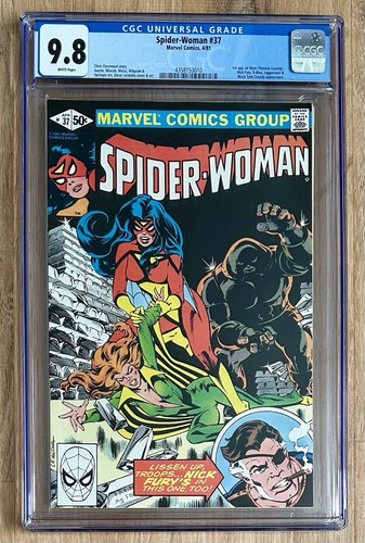 Spider woman cgc 9 8 - #37,