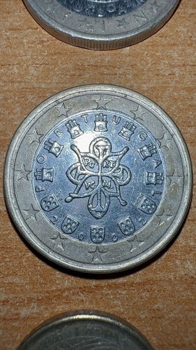 Moneta euro portogallo 2002 - moneta, 1