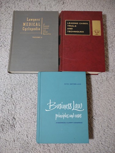 Vintage law book - lot, of