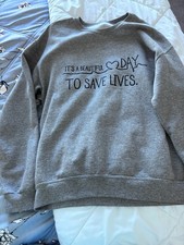 Felpa donna grigia anatomica "