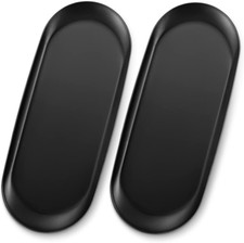 Vassoio Portaoggetti in Acciaio Inox, Vassoio Cosmetici Ovale Extra Grande, 30 X