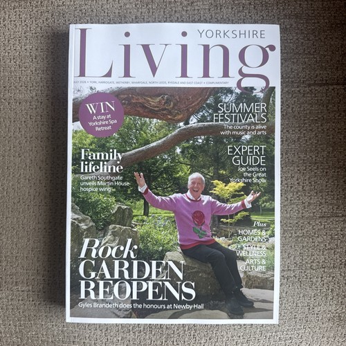 Yorkshire living magazine july - yorkshire,