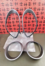 ALFA ROMEO MITO KIT CORNICI FARO ANTERIORI+POSTERIORI ANTRACITE OPACO VEDI NOTA