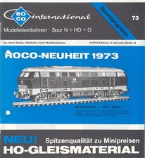 catalogo ROCO Neuheiten 1973