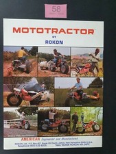 Rokon mototractor brochure - rokon,