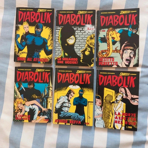 Fumetti diabolik da - diabolik,