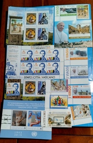 Stock francobolli vaticano - francobolli,