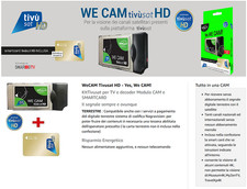 TiVuSat DIGIQuest We CAM SmartCam HD CI + modulo inclusa smart card TiVuSat