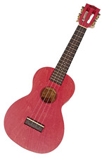 Mahalo Ukulele Concert Pink Coral Custodia Inclusa Legno Island Concerto Rosa