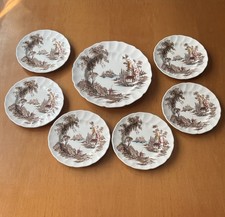 SERVIZIO 7 PIATTI PER DOLCE in