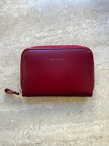 Ladybugs burgundy wallet - ladybugs,