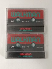 Lotto 2X SONY WALKMAN 90