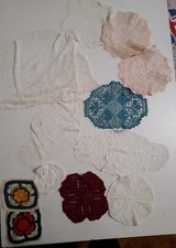 Centrini vintage all'uncinetto