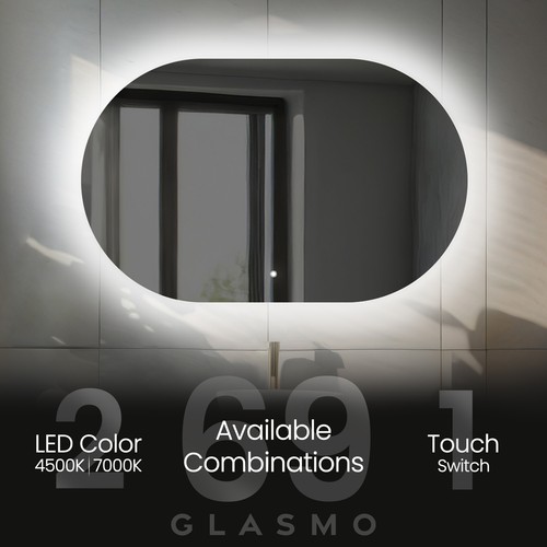 Specchio bagno led illuminato