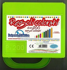 VALIGETTA REGOLI COLORATI
