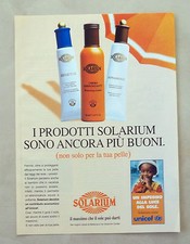 B252-Advertising Pubblicità-1999 - SOLARIUM